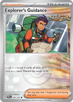 Explorer's Guidance Poke ball Holo 107